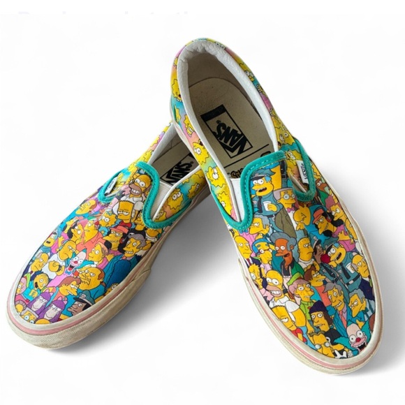 VANS x The Simpsons Springfield Comfycush Slip On Sneaker Wmns